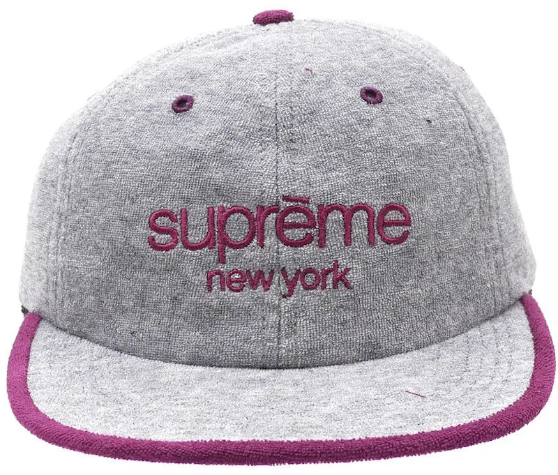 Supreme Terry Classic Logo 6 Panel, from StockX