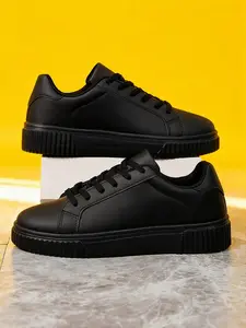 Fashion Classic Trendy Sporty Low Top Sports Shoes for Men Women Kids, Casual Wear School Activities Skateboarding Walking All Seasons PU Leather Rubber Sole