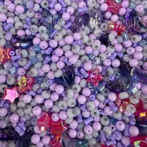 S-Friday-Saturday's Seed Bead Mix Live Packing Beaded Sequin Art Charms Bangle Heart Style Chain US Shipment for Crafting Projects