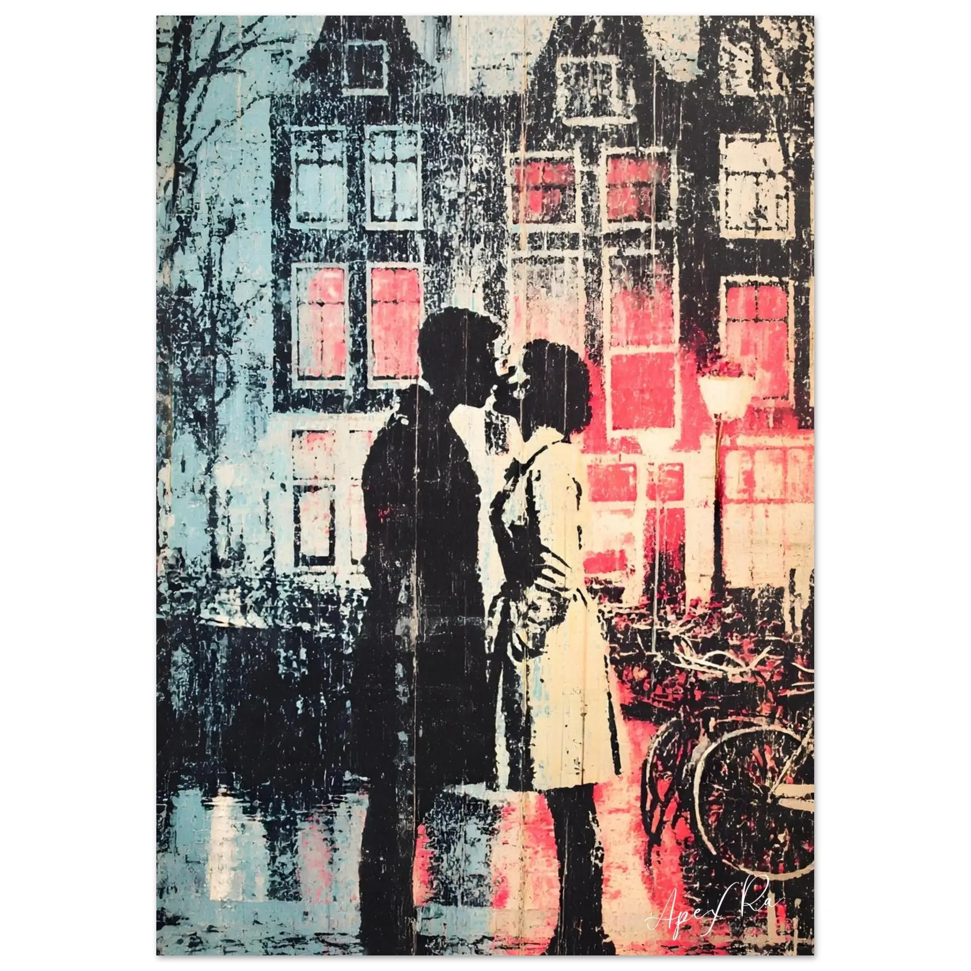Loving Couple Wall Art | 20x28 Premium Poster 💖