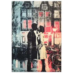 Loving Couple Wall Art | 20x28 Premium Poster 💖