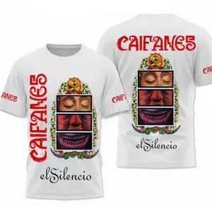 Caifanes Band El Silencio Album 3D AOP T-Shirt