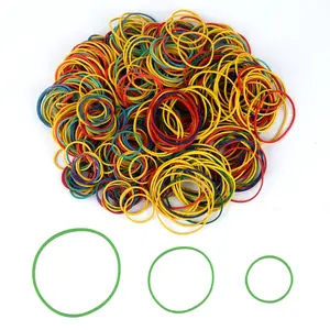 2000Pcs/Set Colourful Rubber Bands,25/38/50 mm Rubber Rings,Strong Elastic Household Band,Ideal for Various Uses at Home,School,And in The Office,Halloween Christmas Party Gifts,Hand Tools Kits
