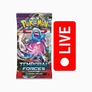 Packs of Pokemon TCG: Temporal Forces (Opened Live)