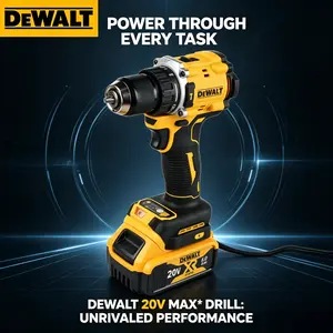 DEWALT DCF805 20V Compact Brushless Cordless Drill Driver – High-Performance Rechargeable Tool for Building Projects, Furniture Installation and Garage Maintenance dcf 805