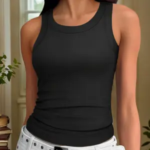Women Tank Tops Summer Sleeveless Basic Cami Top Shirt Slim Racerback Blouses