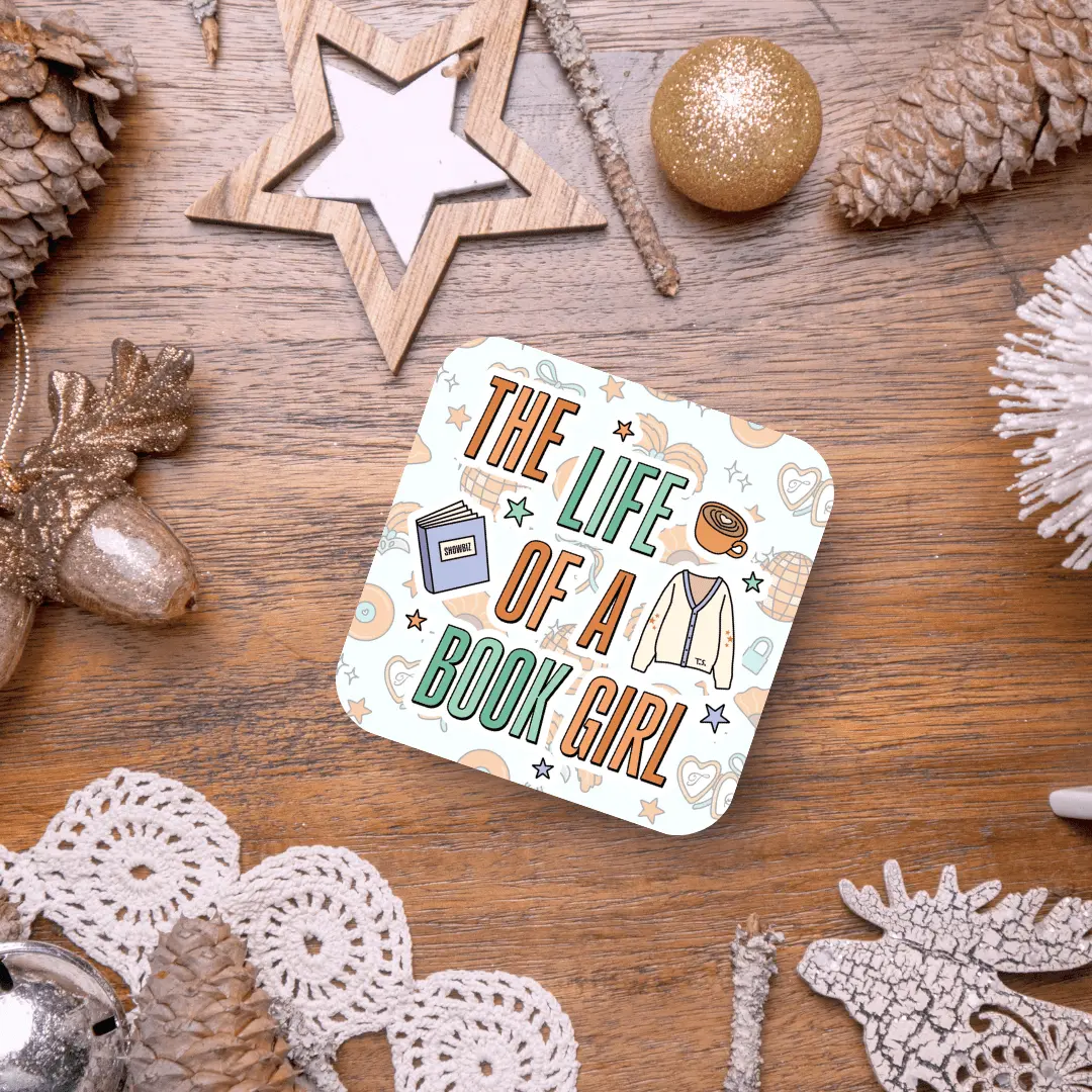 The Life of a Book Girl Coaster - ONE Coaster