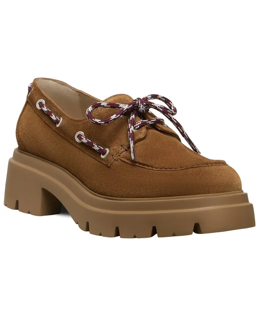 Stuart Weitzman Hudson Suede Moccasin