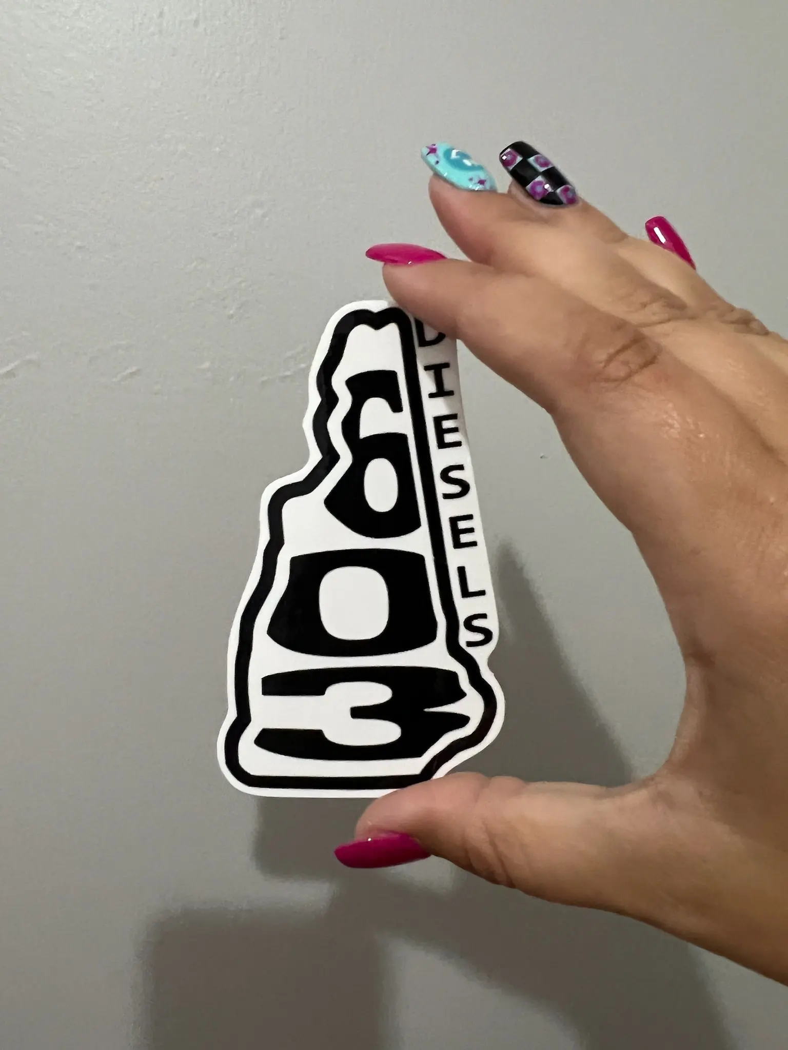 NH State Outline Sticker - 15