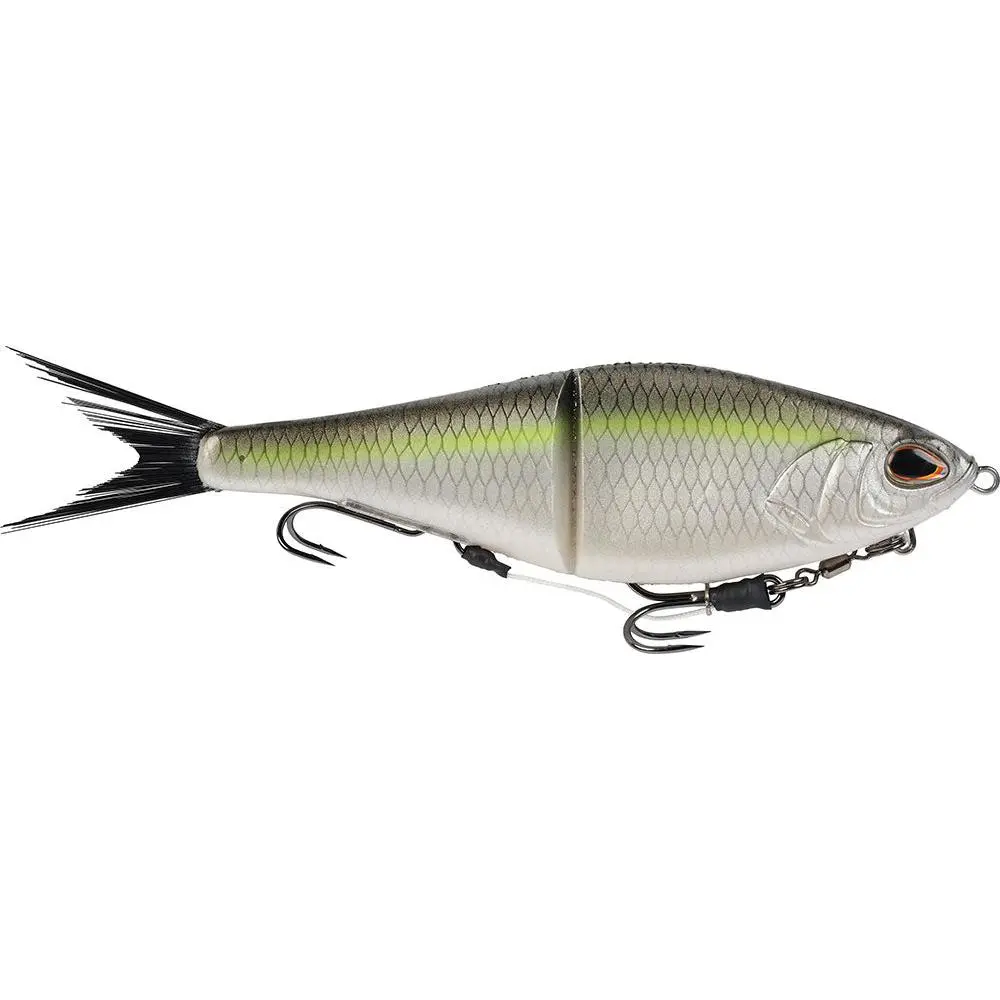 Berkley PowerBait Chop Block Soft Plastic Crappie Lures - 8 inch Fishing Gear, Matte Pumpkinseed, Soft Plastic Lures