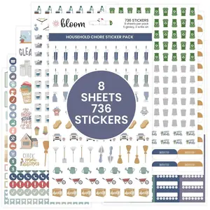 Planner Stickers | Household Chore Pack