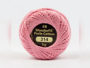 Eleganza #8 Perle Cotton by WonderFil | EL5G-314 Blushing Apricot | 5 grams