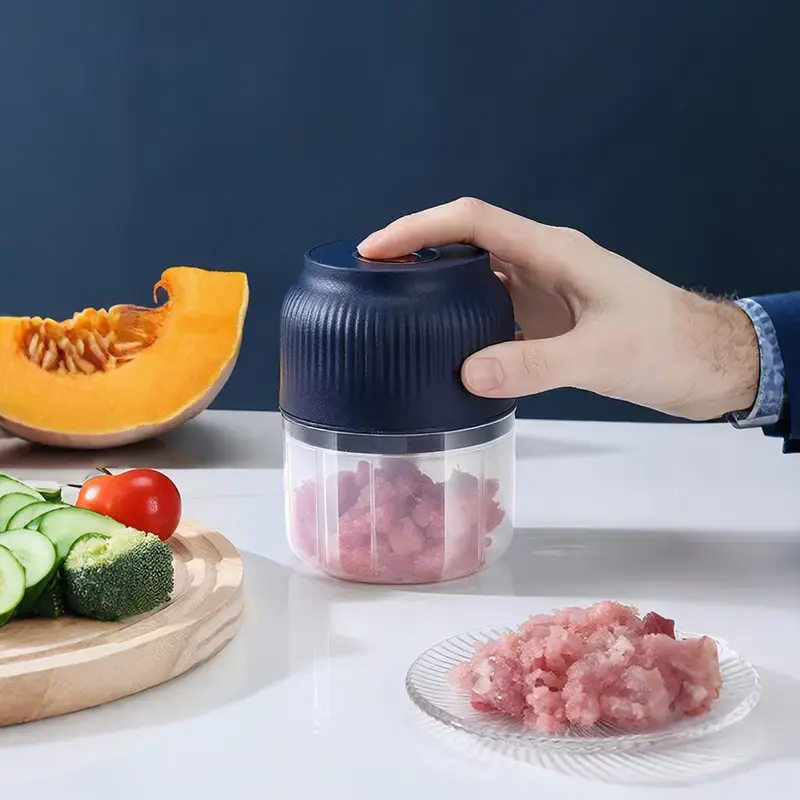 Portable Cordless Garlic Chopper | Perfect for Dorms, RVs & Small Kitchens