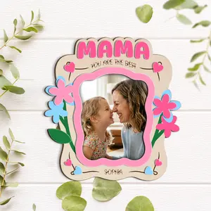 Personalized I Love You Photo Magnet – Custom Memory Gift
