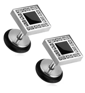 16G Squared Fake Gauges - Plugs