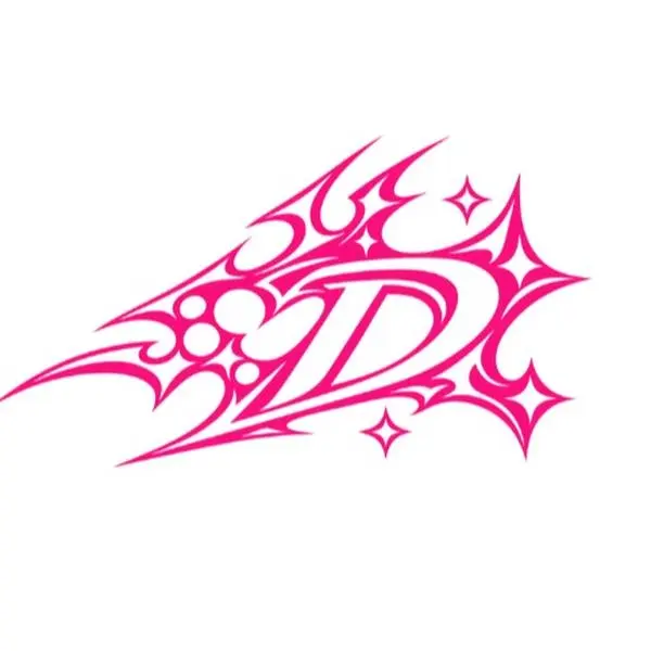 "D" Vinyl Car Sticker, Automotive & Motorcycle Exterior Accessory