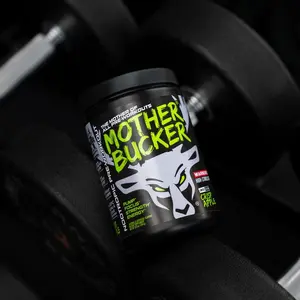 Bucked Up Mother Bucker Pre-Workout [20 Servings] - Intense Muscle Supplement with Beta-Alanine & Caffeine for Elite Athletes