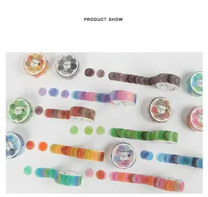 8 types of special-shaped paper tape fruit hard candy series small fresh notebook DIY decoration stickers