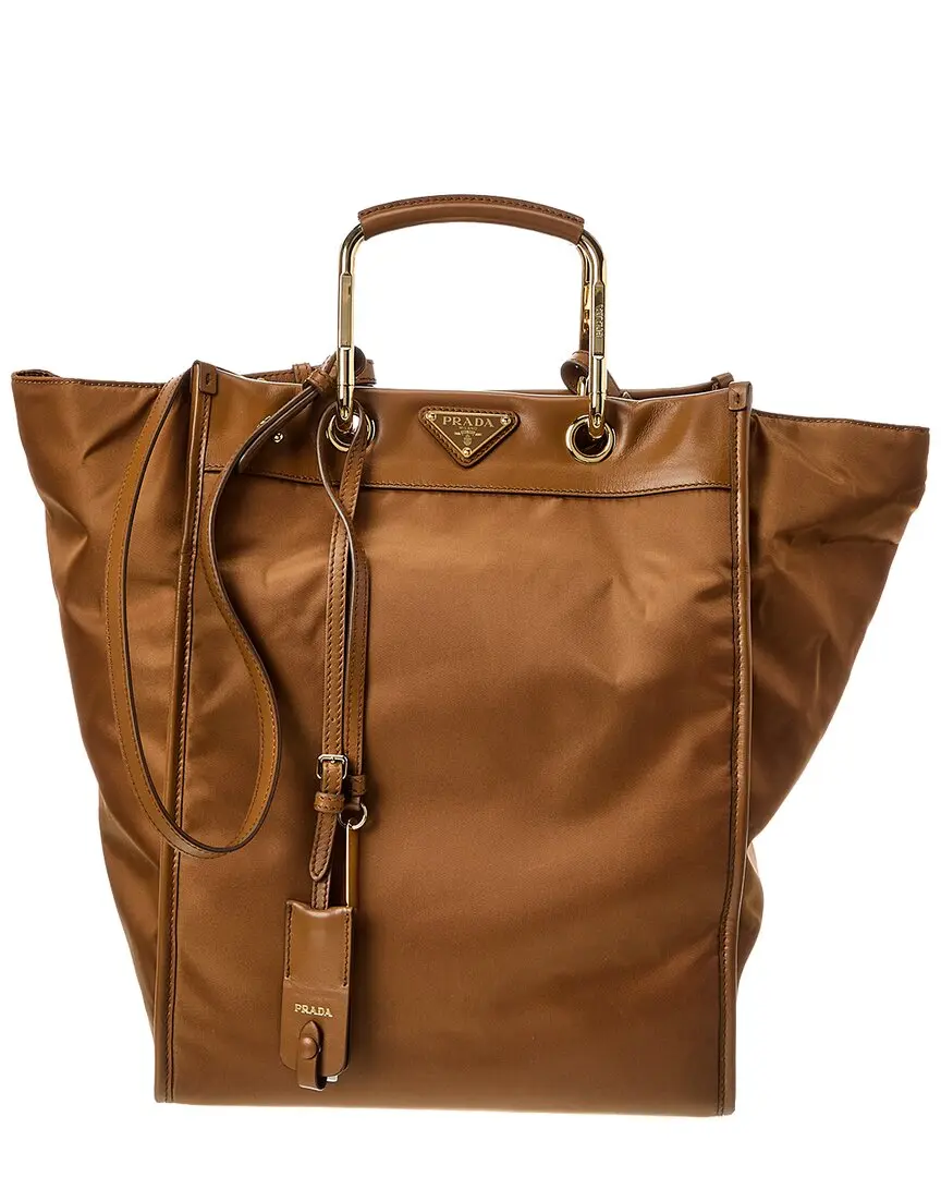 Prada Tessuto & Leather Tote