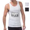 PROCLUB Men's 3 Pack Cotton Ribbed A-Shirts PRO CLUB A Shirt Underwear Tank Top Undershirts Ashirts A Shirts Casual Slim Fit Long Hip Hop Harem  (S to 5XL)