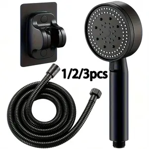 1/2/3-piece handheld showerhead with hose and arm Adjustable Shower Head