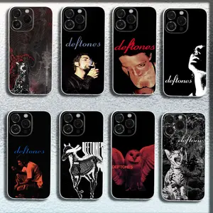 Band D-Deftones Phone Case For iPhone iPhone 17e 17 promax 17 16 15 14 13 12 11 Mini Pro Max Air X XR XSMAX & Samsung Galaxy S26 S25 S24 S23 S22 S21 FE Ultra Plus EDGE music lover Transparent shockproof Soft tpu back silicone Cover