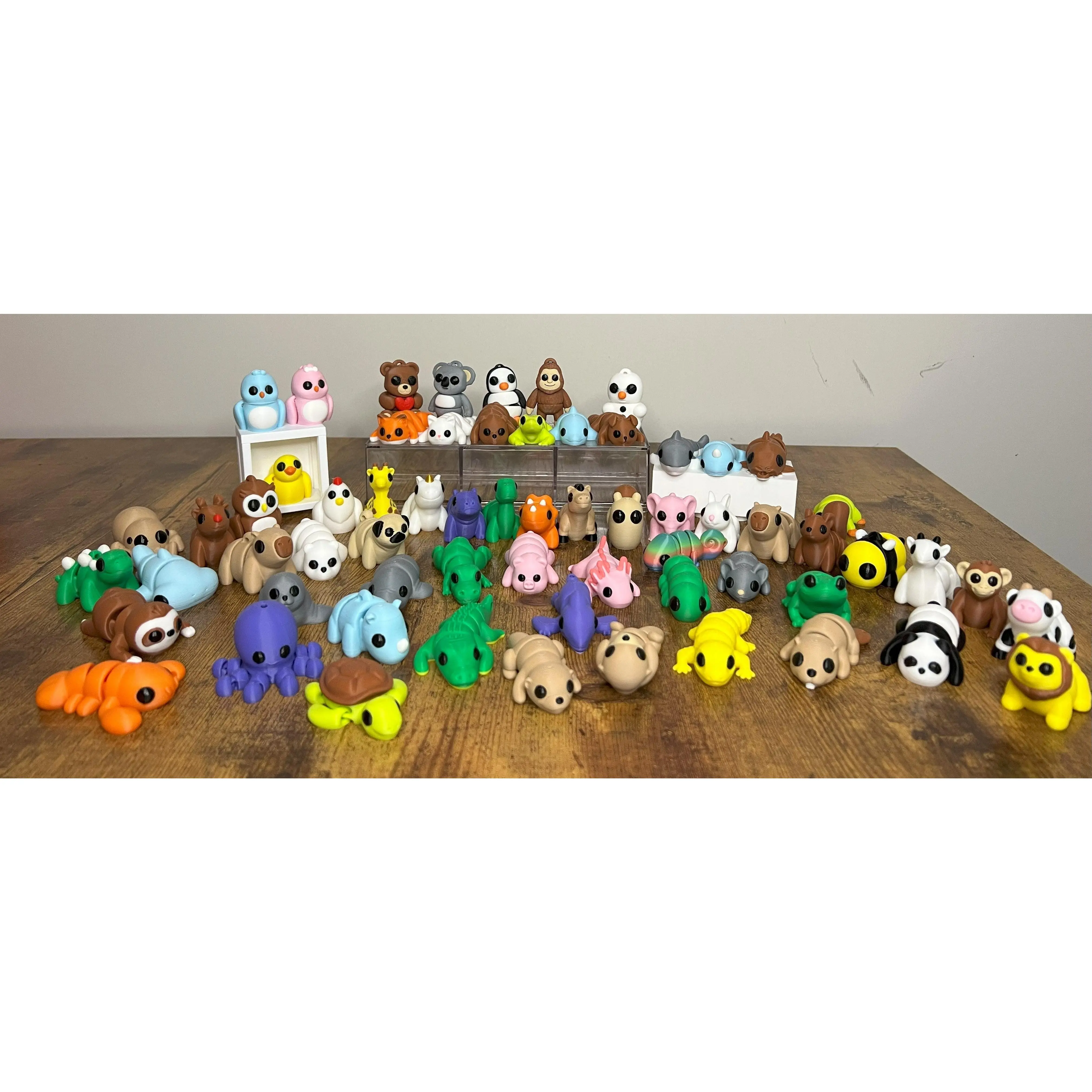 3D Printed Animals Articulated Flexible Fidget Toy Sensory/ Portable Anxiety Relief/ Stress Relief & Sensory Fun/ Great Gift Idea