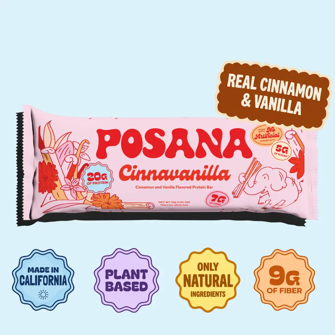 Posana Cinnavanilla Protein Bar (12-Pack)
