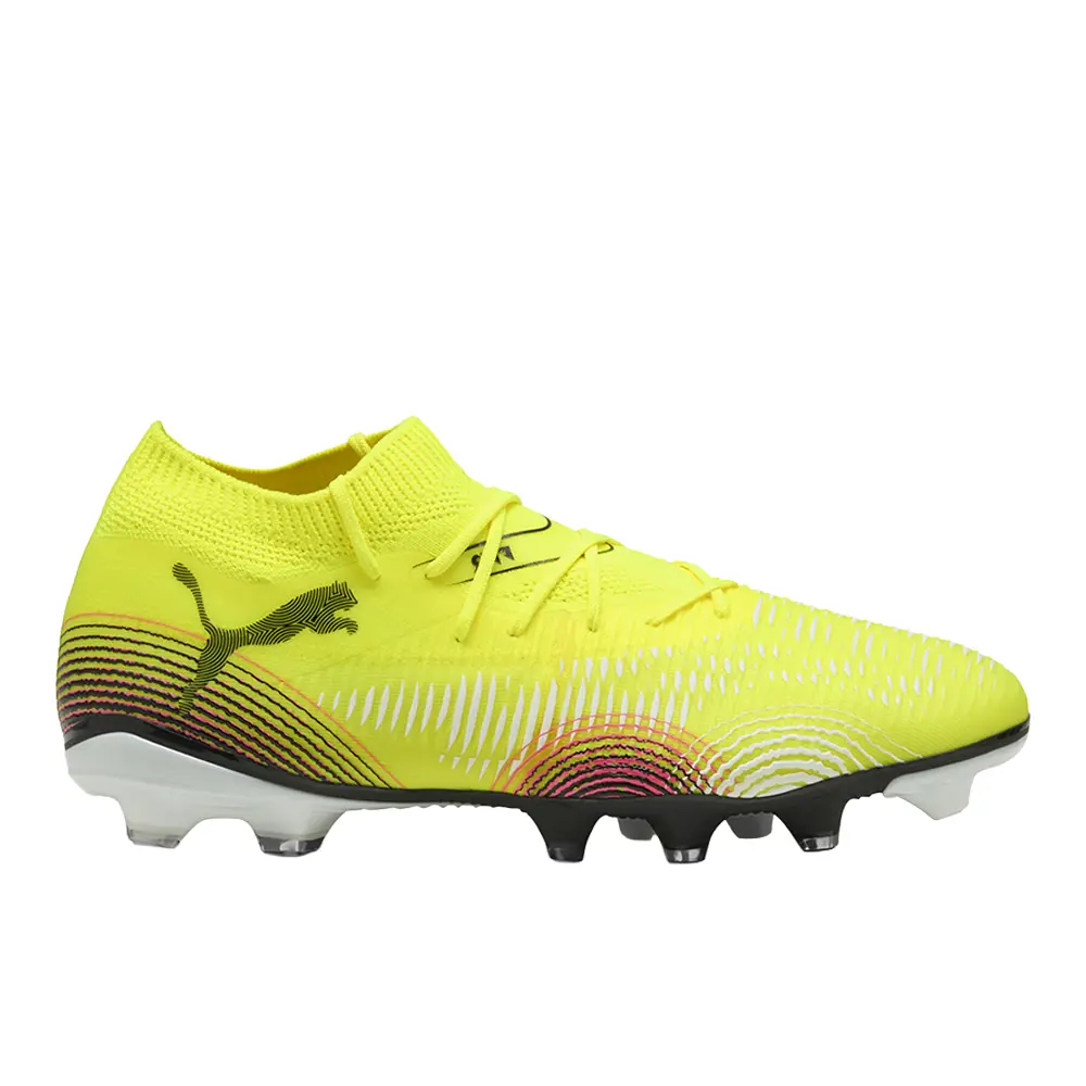 PUMA Mens Future 8 Match Firm GroundArtifical Ground Soccer Cleats  - Yellow
