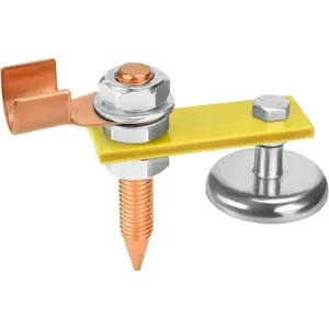 Upgrade  Welding Support Ground Clamp Tools, Welding     Large Suction, Copper Tail Welding Accessories Stability Clamps