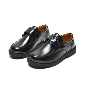 Boys' All-Season Comfort Shoes --Slip, Durable with Hook--loop Fastener Closure, Round Toe, Low-Design for School, Activities, Weddings & Parties, Daily Comfortable Shoes |   Boys' Shoes |   Durable Shoes, Shoes