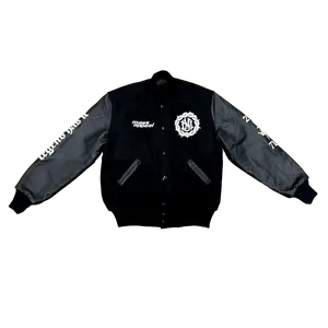 Legend Has It - Wool & Leather Varsity Jacket
