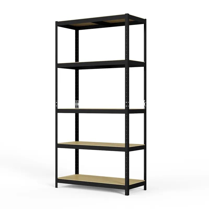 72" H Storage Shelves, 2000 Lbs, 5 Tier Garage Storage Shelving, 35.5" D X 15.75" W X 72" H Adjustable Metal Shelves For Garage Shelves Utility Rack Shelf, Ideal For Kitchen, Warehouse, Basement