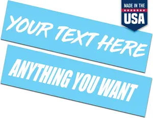 VulgrCo Custom Vinyl Lettering for Cars, Personalized Decal Letters & Custom Text Stickers for Windows, Vehicles, Cups & More, Durable, Vibrant Customizable Vinyl Decals - Made in USA