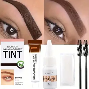 Tint Eyelash & Eyebrow Tint - Black for Professional Use - Stylish Accessory for Versatile Outfits Cosmetic