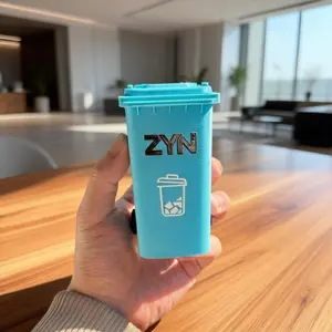 Zynbyn  Mini Desk Trash – Compact Desktop Waste Basket for Office, Gaming & Workspaces