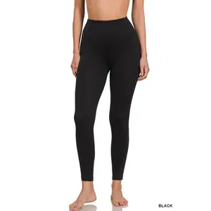 Zenana Brushed Microfiber Full Length Leggings