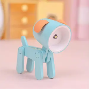 Cute Night Light for Kids, Adorable Mini Led Table Desk Lamp, Decorative Lamp Nightstand, Animal Pet Nightlights, Christmas Decorate Birthday Gifts for Children, Students