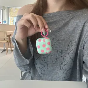 Polka Dot Earphone Case for Apple AirPods Pro 2/AirPods Pro/AirPods 4/AirPods 3/AirPods 2, Fashionable Women's Design