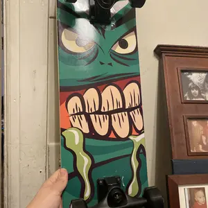 NPET 31 Inch Skateboard USA Flag with Wrap Graphic Designs – 7-Ply Maple Deck, High-Performance ABEC-9 Bearings, Sturdy & Lightweight Skateboard, Ideal for Beginners & Pros, Artistic Wrap for Smooth Stylish Ride