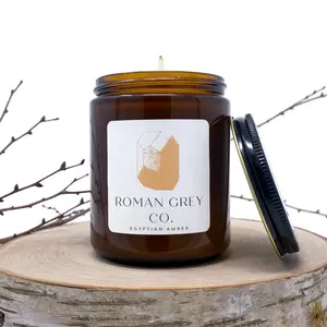 EGYPTIAN AMBER 8OZ SOY CANDLE