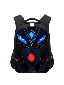 Cyberpunk Mechanical Print Large Capacity Backpack, Trendy Backpack, Multi-Pocket Outdoor Hiking Camping Sport Bag, Lightweight Casual Men's Shoulder Bag