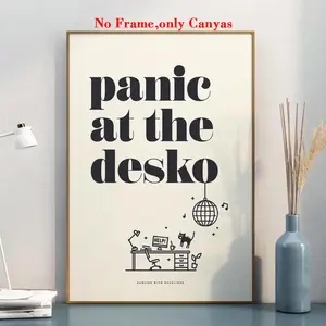 Wall Art Quote Poster, Fun Office Decoration, Desk Print, Home Office Wall Art Printing, Unframed Wall Art, Frameless, Moving Gift, No Frame