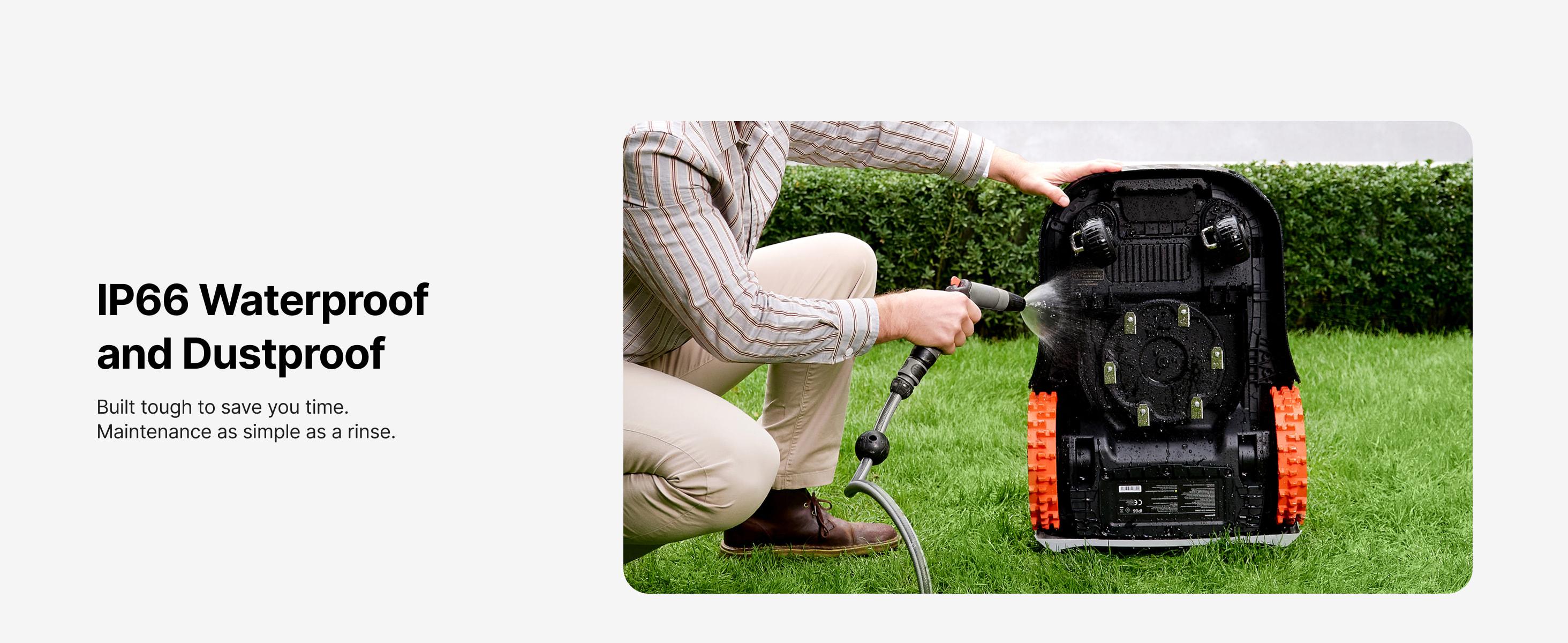 Segway Navimow i215 LiDAR Robot Lawn Mower, Wire Free Robotic Lawn Mower for 0.37 Acre, LiDAR & Vision Dual Fusion, Auto Mapping, Off-Road Wheels for 45% Slopes, Quiet 59 dB(A) Mowing zero  turn  mower summervibes
