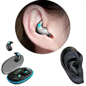 In-ear Design Wireless Earphone Waterproof Earbuds with Digital Display Noise Cancelling Headphone for Sports Long Lasting 200mAh Battery Sound Isolation Versatile Compatibility Secure Lightweight