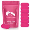 Ultra breathable Mouth Tape for sleeping, 1 / 2 / 4 month supply of sleep patches, 30 / 60 / 120 strips strong adhesive sleep patches, sports accessories, helping you sleep better Snoring Solution
