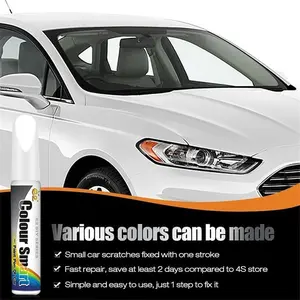 Car Scratch Repair Pen Universal Color Touch Up, Quick and Easy Scratches Fix, Paint Scratch Removal, Vehicle Care Tool, 12ML, Car Scratch Remover