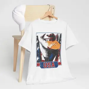 Jack Hughes Vintage Shirt, Gold Medal USA Hockey Olympics 2026 Unisex Cotton T-Shirt