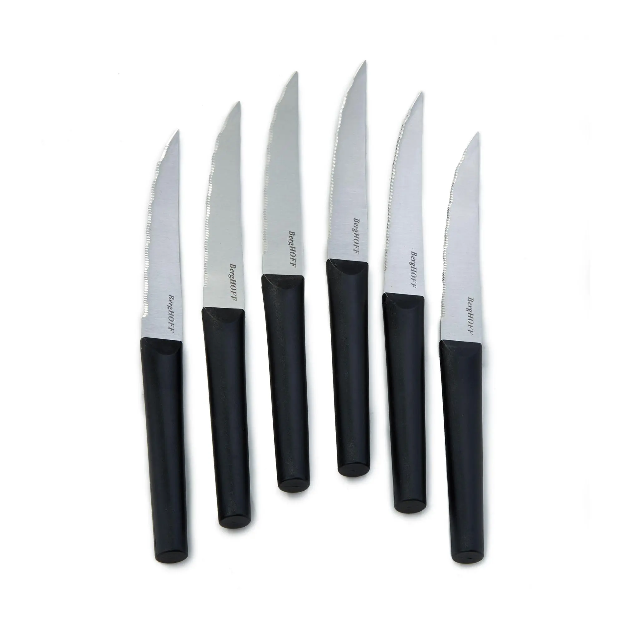 BergHOFF DiNA Matrix 6-pc Stainless Steel SteakKnife Set 4.5"