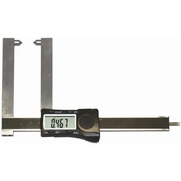 iGaging Handheld Digital Rotor Gauge - LCD Display, 0-3” Range, 1in Compatibility, Battery-Powered Precision Measurement Tool with Batteries for Wrenches